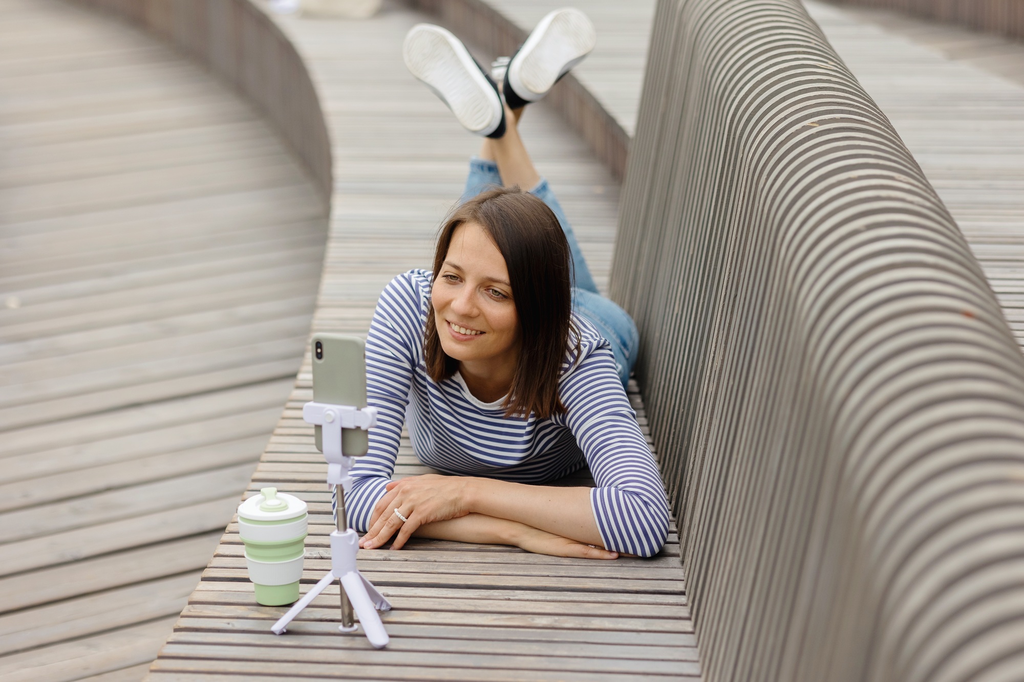woman business or freelancer watching a webinar or learning online